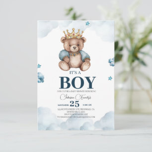 Cartão RSVP É O Chá de fraldas DO urso