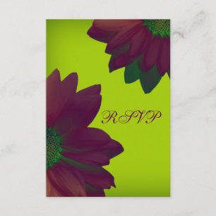 Cartão RSVP Elegância