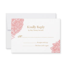 Elegant Delicate Dusty Pink Floral Wedding