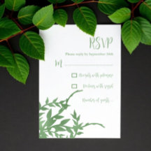 Elegante Greenery Quinceañera