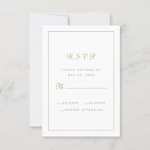 Elegante Script Caligrafia Dourado Branco Enclosur