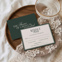 Estilo de Antigo Dinheiro Clássico Casamento Verde