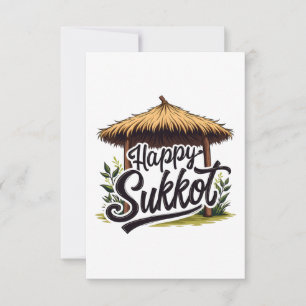Cartão RSVP Feliz feriado judeu Hanukkah