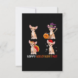 Cartão RSVP Feliz Papais noeis de bruxa-bruxa-de-bruxa-bruxa