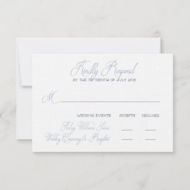 Cartão RSVP Final para Jessie