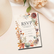 Floral Vintage Outono Marfim Boho Outono