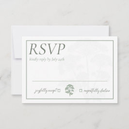 Cartão RSVP FONDNESS | Response Card