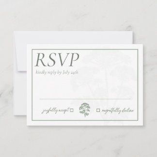Cartão RSVP FONDNESS | Response Card