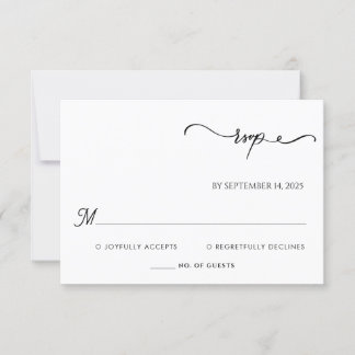 Cartão RSVP Foto de Quadros de Imagem de Fronteira Foto Mais P