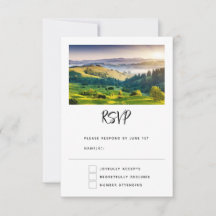 Fotos de casamento da paisagem natural de colinas
