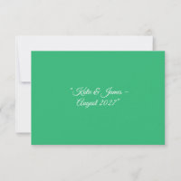 Fundo Verde de Casa - Design de Casamento