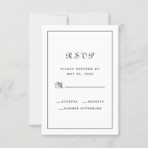 Gabinete de Casamento de Script Branco e Preto Ele