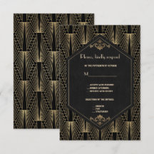 Glam Roaring 20s Great Gatsby Art Deco Wedding