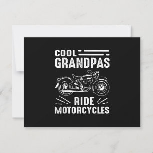 Cartão RSVP Grand Padre Biker
