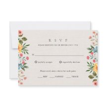 Jardim de Flores Silvestres Casamento Floral