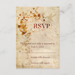 Cartão RSVP KRW Corinthians Love é: WedRSVP Ecru
