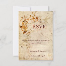 Cartão RSVP KRW Corinthians Love é: WedRSVP Ecru