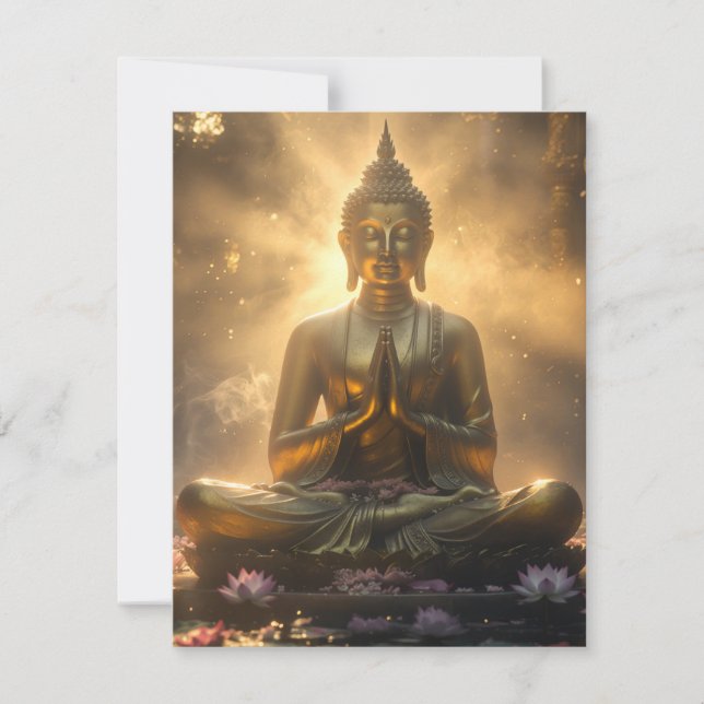 CARTÃO RSVP MEDITATION - YOGA - CARPE DIEM (Frente)