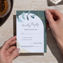 Mínimo de Eucalyptus Greenery e acentos Dourados