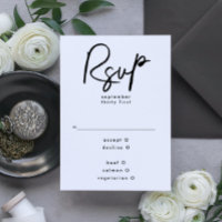 Na moda Moderno Casamento Branco Personalizado