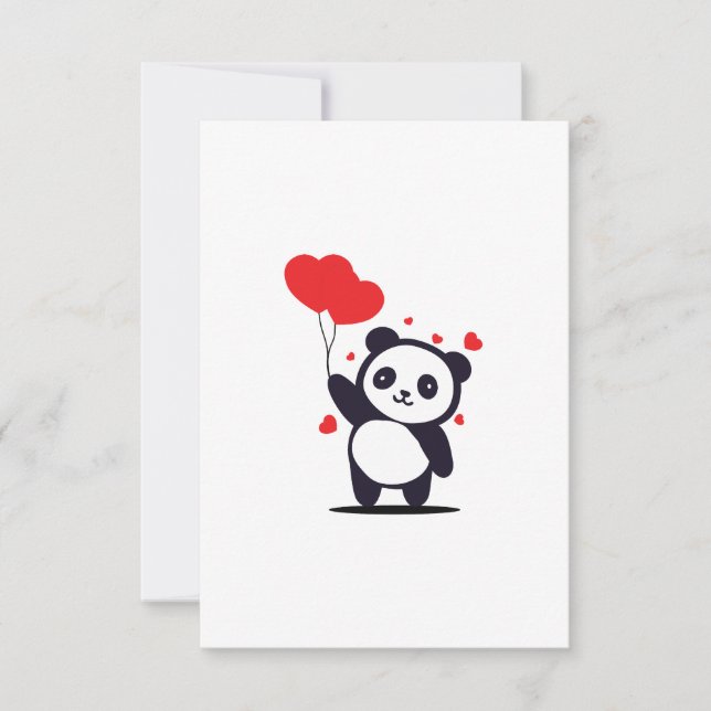 Cartão RSVP namorados Taddy (Frente)