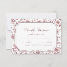 Noiva de Dusty Rose e Chinoiserie Branco
