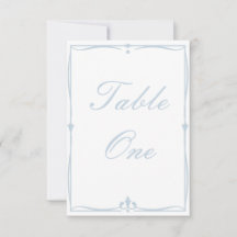 Número da Tabela Azul Dusty