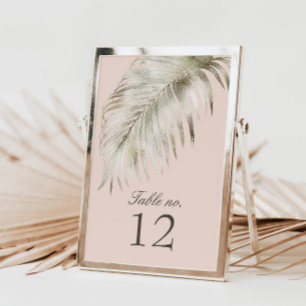 Cartão RSVP Número da Tabela de Casamento de Ouros Elegante Ro