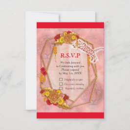 Cartão RSVP O Ano do Tigre