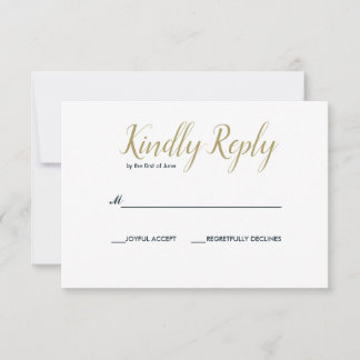 Cartão RSVP O recife azul | VP de Casamento Náutico