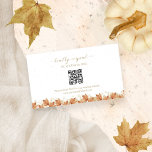 Cartão RSVP Online QR de Casamento de Apaixonament<br><div class="desc">Crie uma elegante e eterno suíte de casamentos com tema de outono que reflita facilmente seu estilo com detalhes personalizados.</div>