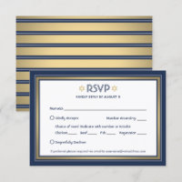 Opções de Refeição para Bar Mitzvah Azul Marinho B