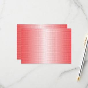 Cartão RSVP Os pincéis vermelhos, laranja e cor-de-rosa se mis