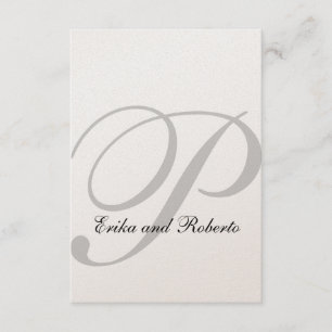 Cartão RSVP Papel de Champanhe metálico Monograma Casamento RS