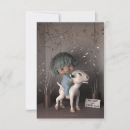 Cartão RSVP Páscoa sem borrego - versão 2