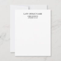 Perfil de Negócios do Black White Attorney