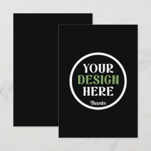Cartão RSVP personalizado, único, elegante e minimalista hersh