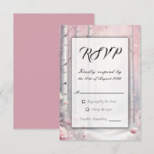 Pétalas de fosco num Casamento de Woodland de inve