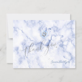 Cartão RSVP PixDezines Blue Honeycomb Mitzvah Obrigado ✡