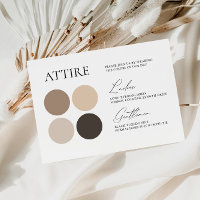 Placa de Paleta de Cores de Casamento Pálido Perfe