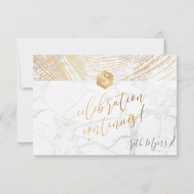 Cartão RSVP Placas de Celebração de Árvores PixDezines Anéis M (Frente)