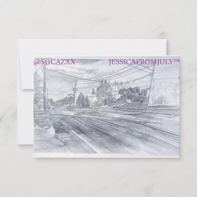 Cartão RSVP Por Que Devíamos Nos Preocupar? (Frente)