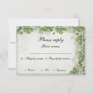 Cartão RSVP Prado Vitoriano