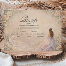 Princesa Encantada Conto de Fadas Quinceañera