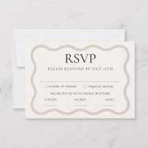 Quadro de Onda Mínima Moderna e Ecru