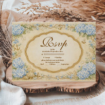 Quinceañera Vintage Costeira de Hydrangea