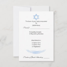 Cartão RSVP Response Card