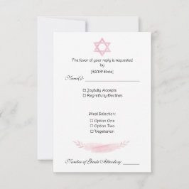 Cartão RSVP Response Card