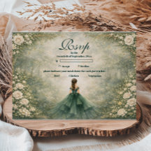 Rosa de Jardim Esmeralda Quinceañera