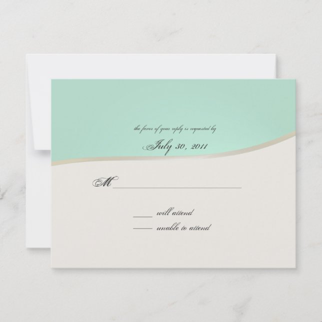 Cartão RSVP Rosa Gerbera Daisy (Frente)